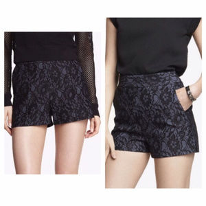 Express lace shorts NWT